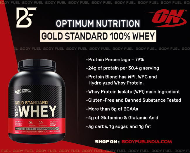 Optimum Nutrition Gold Standard 100% Whey Protein, Whey Protein, Body Fuel