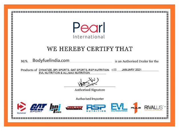 Authorized Importer, Pearl International, BPI Sports, Body Fuel - India's no.1 Genuine Supplement Store