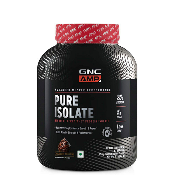 GNC AMP Pure Isolate Protein, body fuel