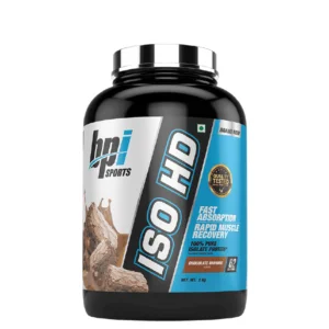 BPI Sports ISO HD, Whey Protein Isolate, Body Fuel India, Chocolate Brownie, 2 kg