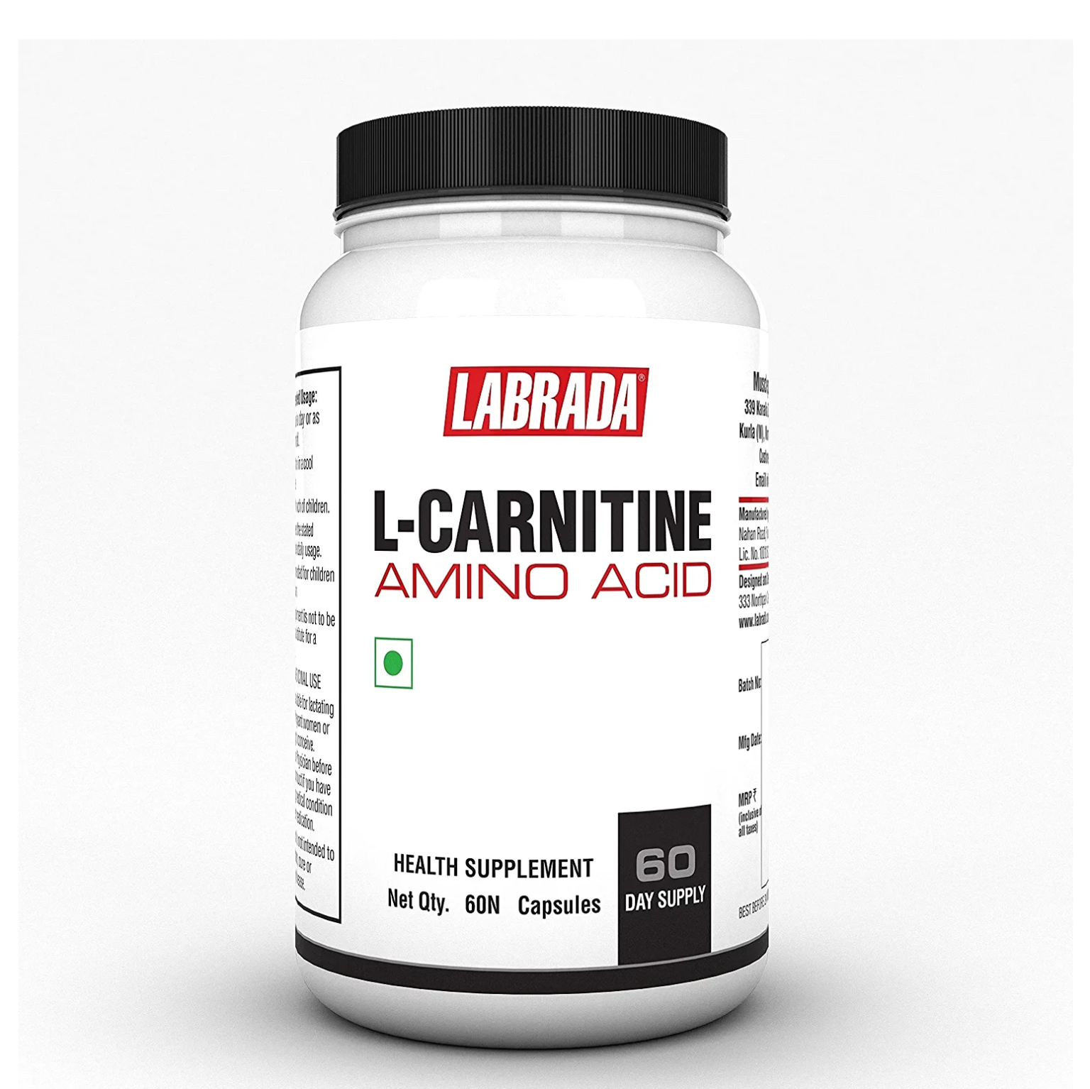Labrada L Carnitine Amino Acid - Body Fuel