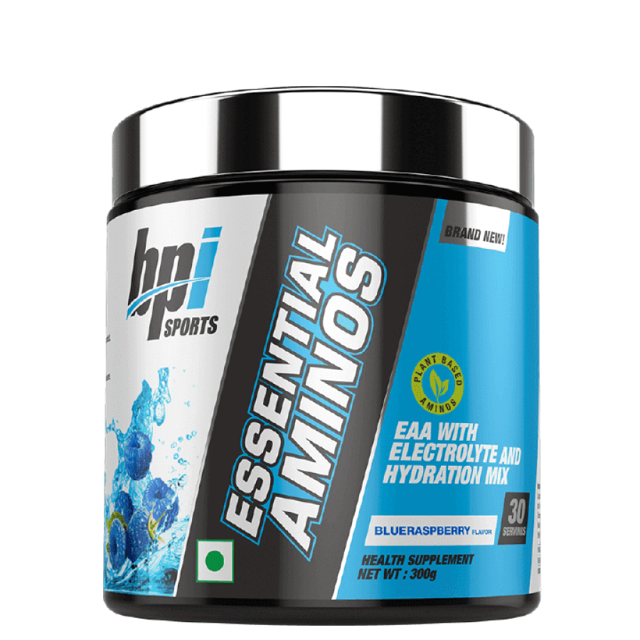 BPI Sports Essential Aminos, Body Fuel India’s No.1 genuine Supplement store, blue raspberry